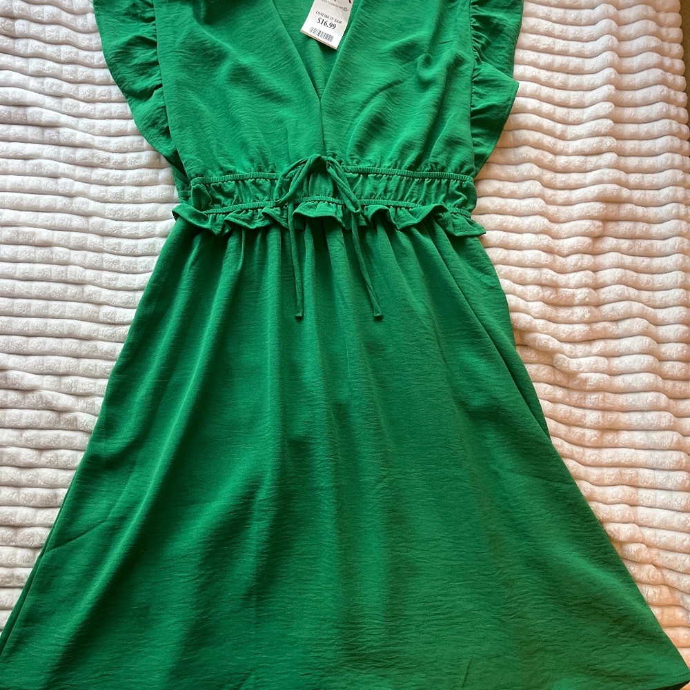 Green dress